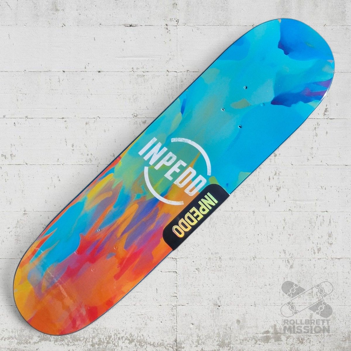 Inpeddo Brush Stroke Short & Wide 7.25 Kids Deck - Skateboard - Decks - Rollbrett Mission