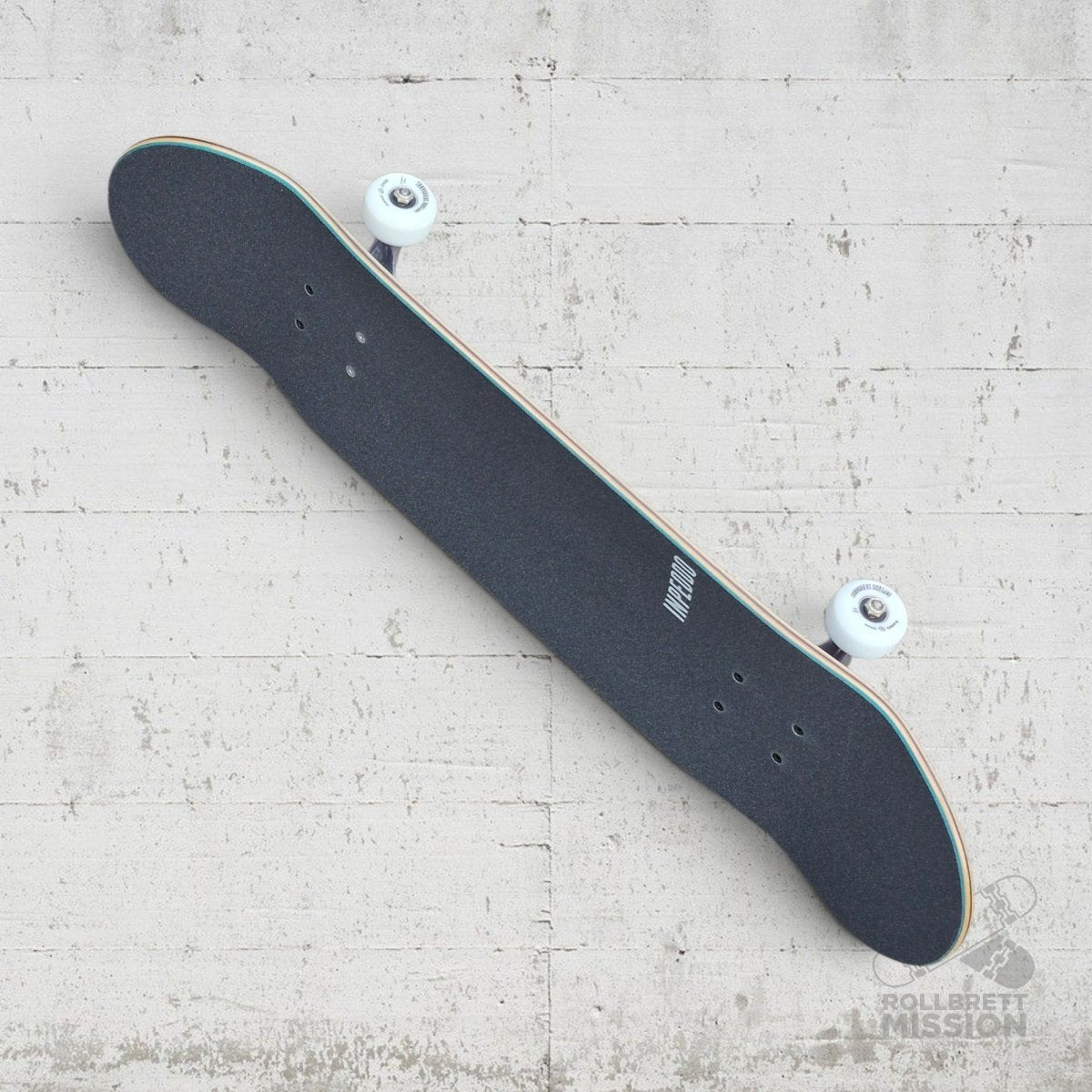Inpeddo Caution Explosion Premium 8.0" Twin Complete Skateboard - Skateboards - Rollbrett Mission