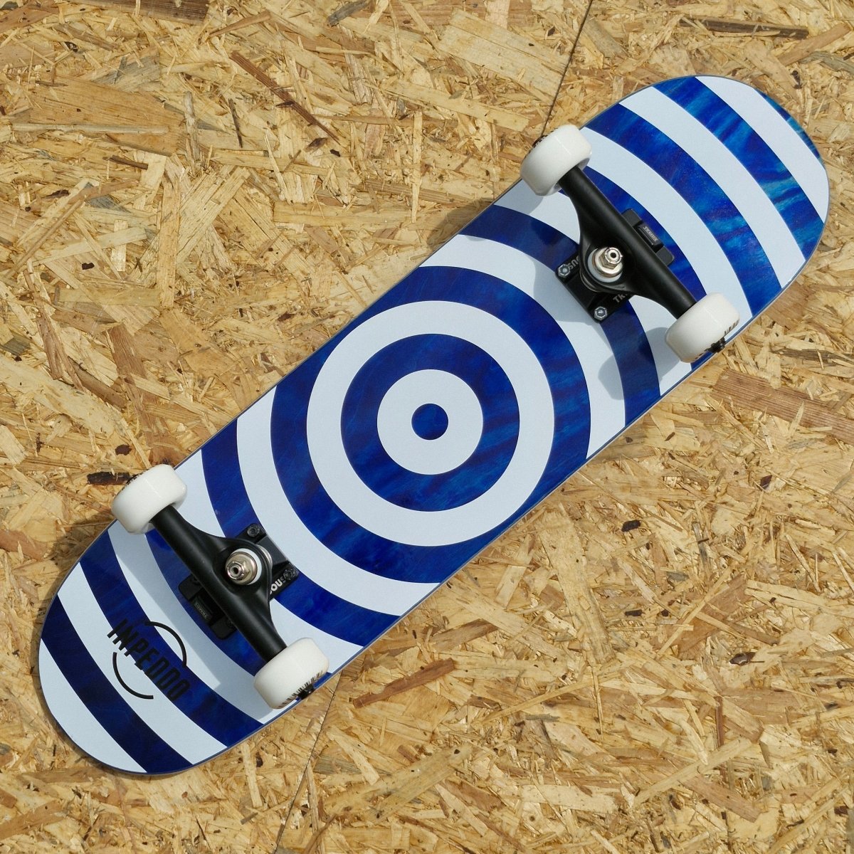 Inpeddo Circles Short & Wide 7.75" Kids Complete Skateboard - Skateboards - Rollbrett Mission