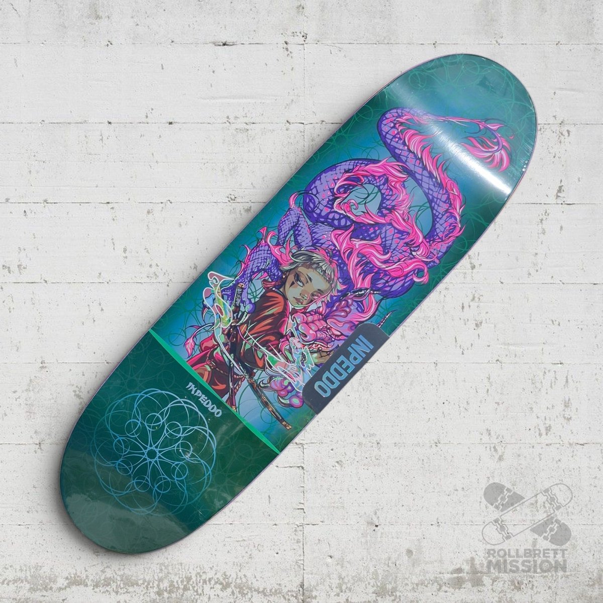 Inpeddo Dragon Egg 9.25 Shaped Deck - Skateboard-Decks - Rollbrett Mission