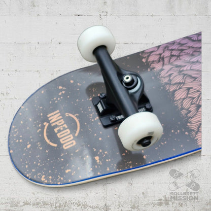 Inpeddo Feather Short & Wide 7.75" Kids Complete Skateboard - Skateboards - Rollbrett Mission