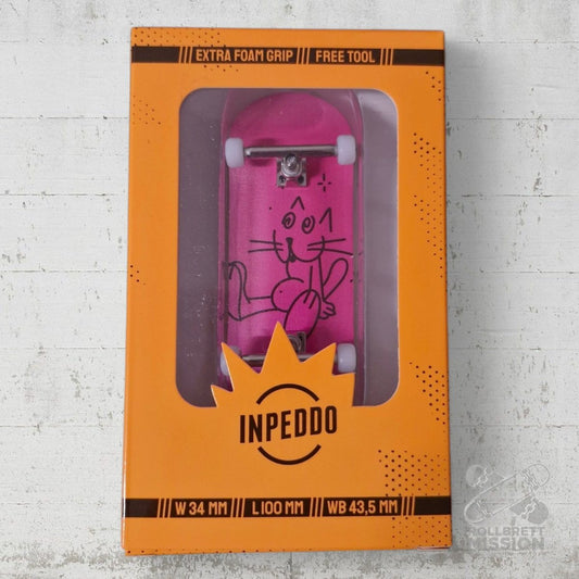 Inpeddo Fingerboard Gen3 Booze Cat 34mm - Fingerboard - Rollbrett Mission