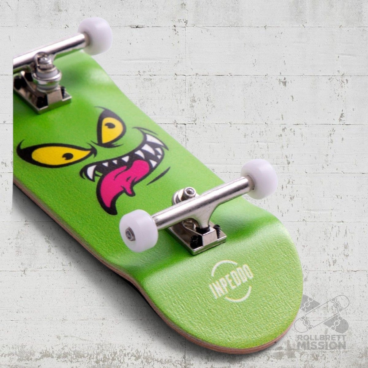 Inpeddo Fingerboard Gen3 Green Monster 34mm - Fingerboard - Rollbrett Mission