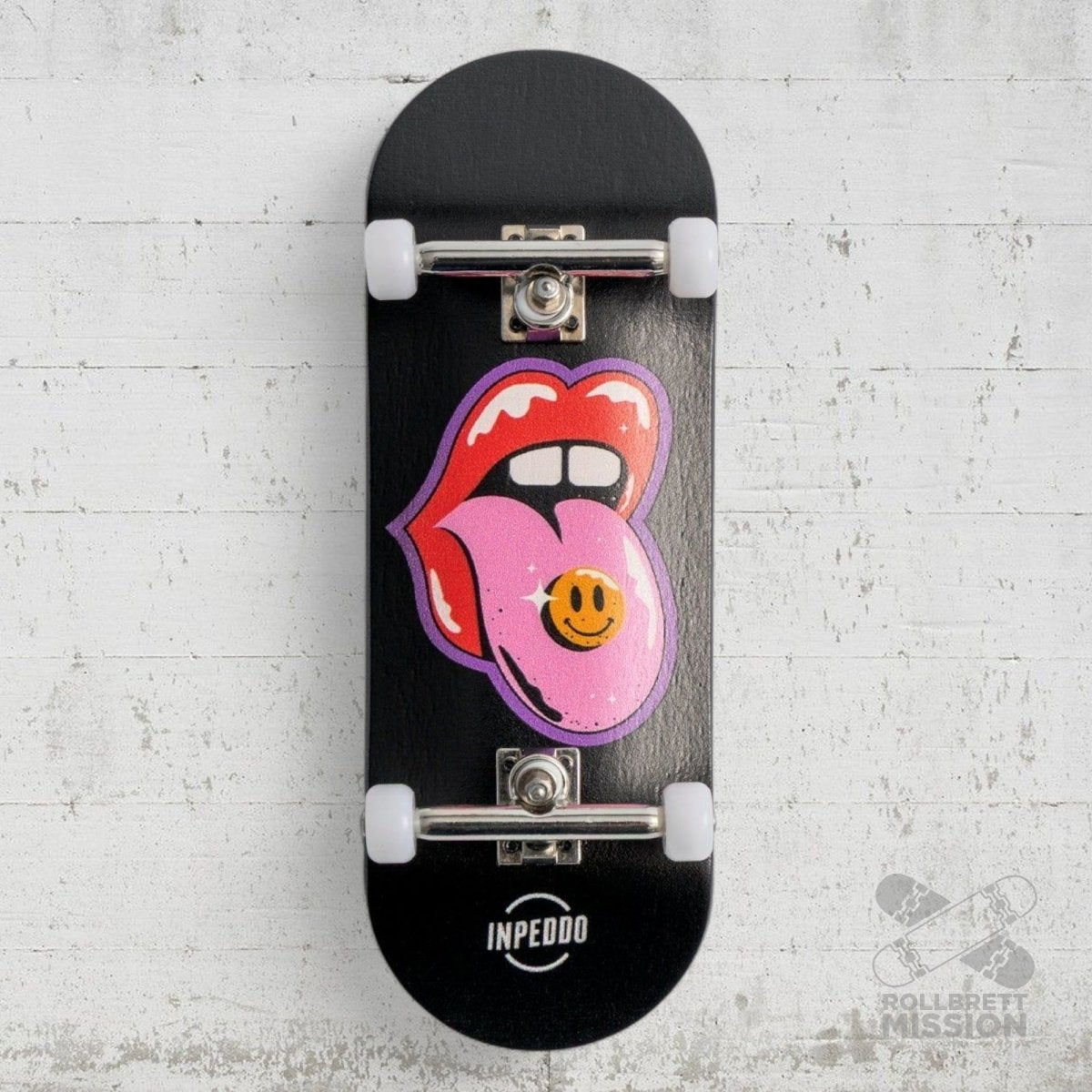 Inpeddo Fingerboard Gen3 Happy Mouth 34mm - Fingerboard - Rollbrett Mission