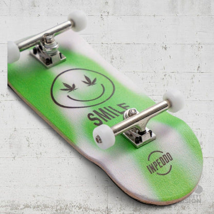 Inpeddo Fingerboard Gen3 Smile Green 34mm - Fingerboard - Rollbrett Mission