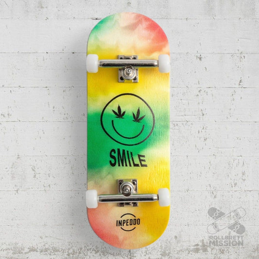 Inpeddo Fingerboard Gen3 Smile Tie Dye 34mm - Fingerboard - Rollbrett Mission