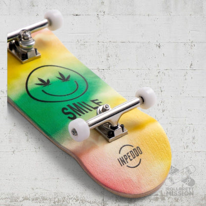 Inpeddo Fingerboard Gen3 Smile Tie Dye 34mm - Fingerboard - Rollbrett Mission