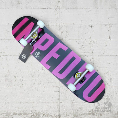 Inpeddo Logo Script Mid Size 8.25" Complete Skateboard - Skateboards - Rollbrett Mission