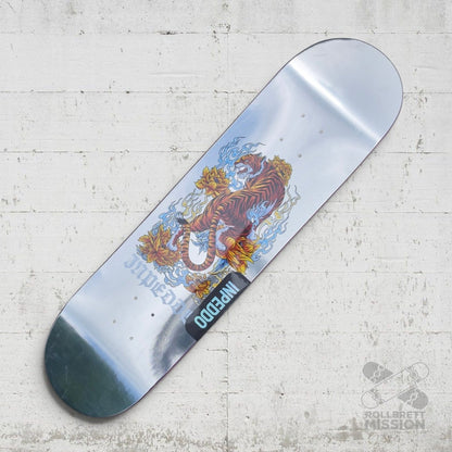 Inpeddo Tiger Silver Concave 8.25 Deck - Skateboard-Decks - Rollbrett Mission