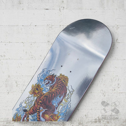 Inpeddo Tiger Silver Concave 8.25 Deck - Skateboard-Decks - Rollbrett Mission