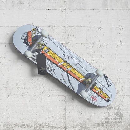 Inpeddo Tokyo Train Mid Size 8.25" Complete Skateboard - Skateboards - Rollbrett Mission