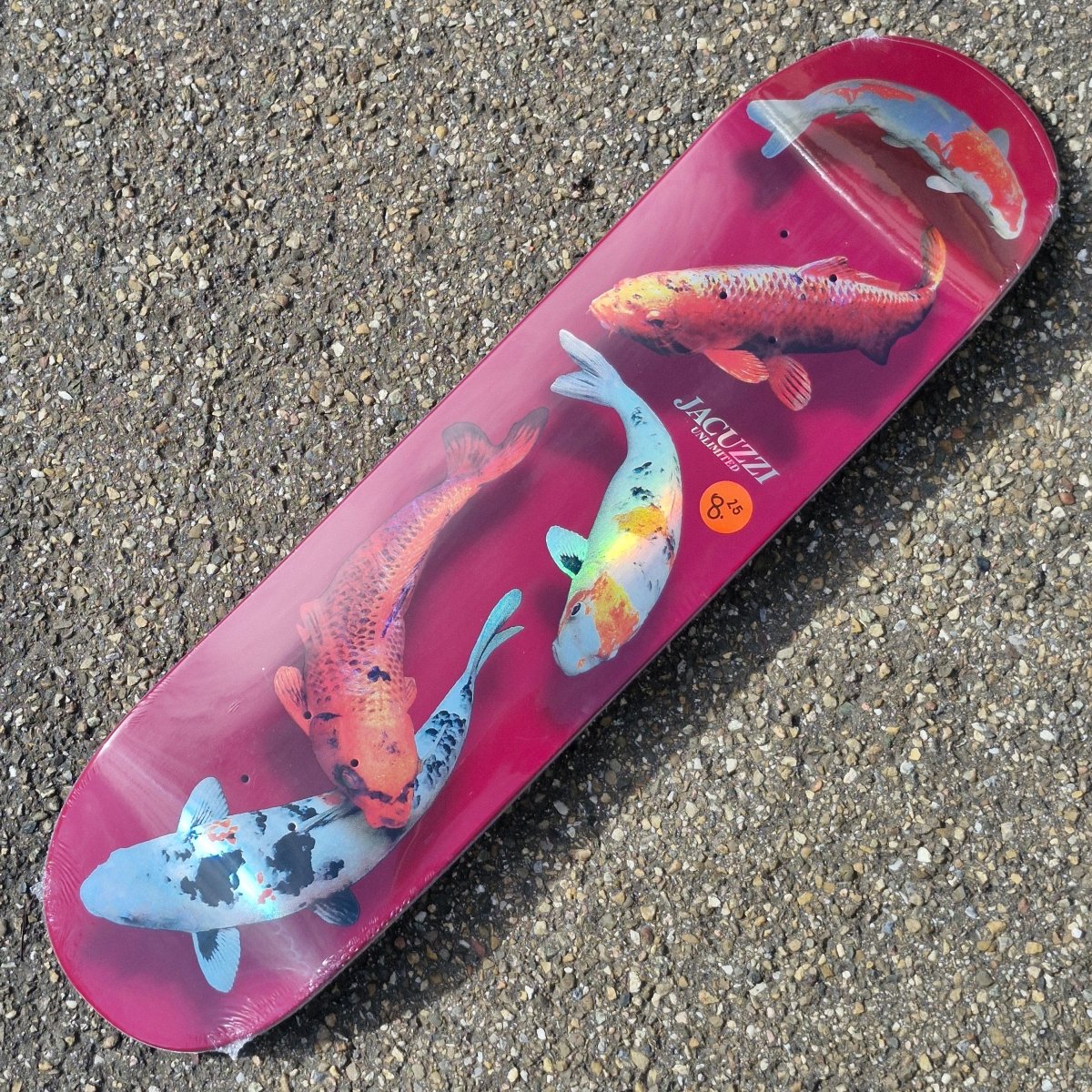 Jacuzzi 500 Years EX7 8.25 rose holo Deck - Skateboard - Decks - Rollbrett Mission