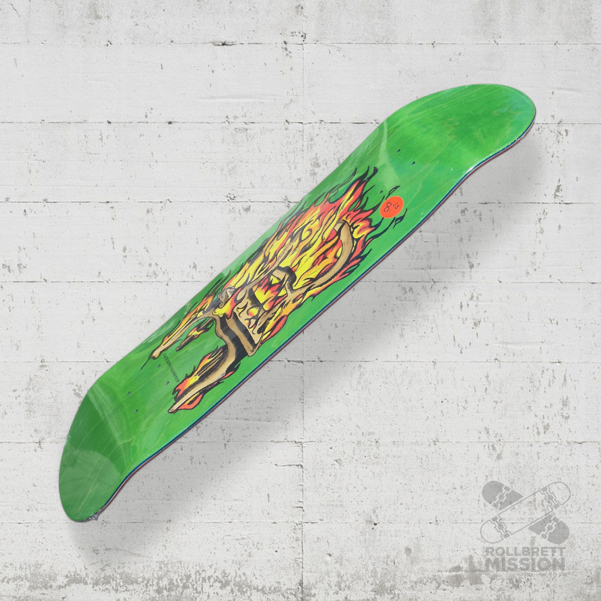 Jacuzzi Chair on Fire Twin EX7 8.25 Deck - Skateboard - Decks - Rollbrett Mission