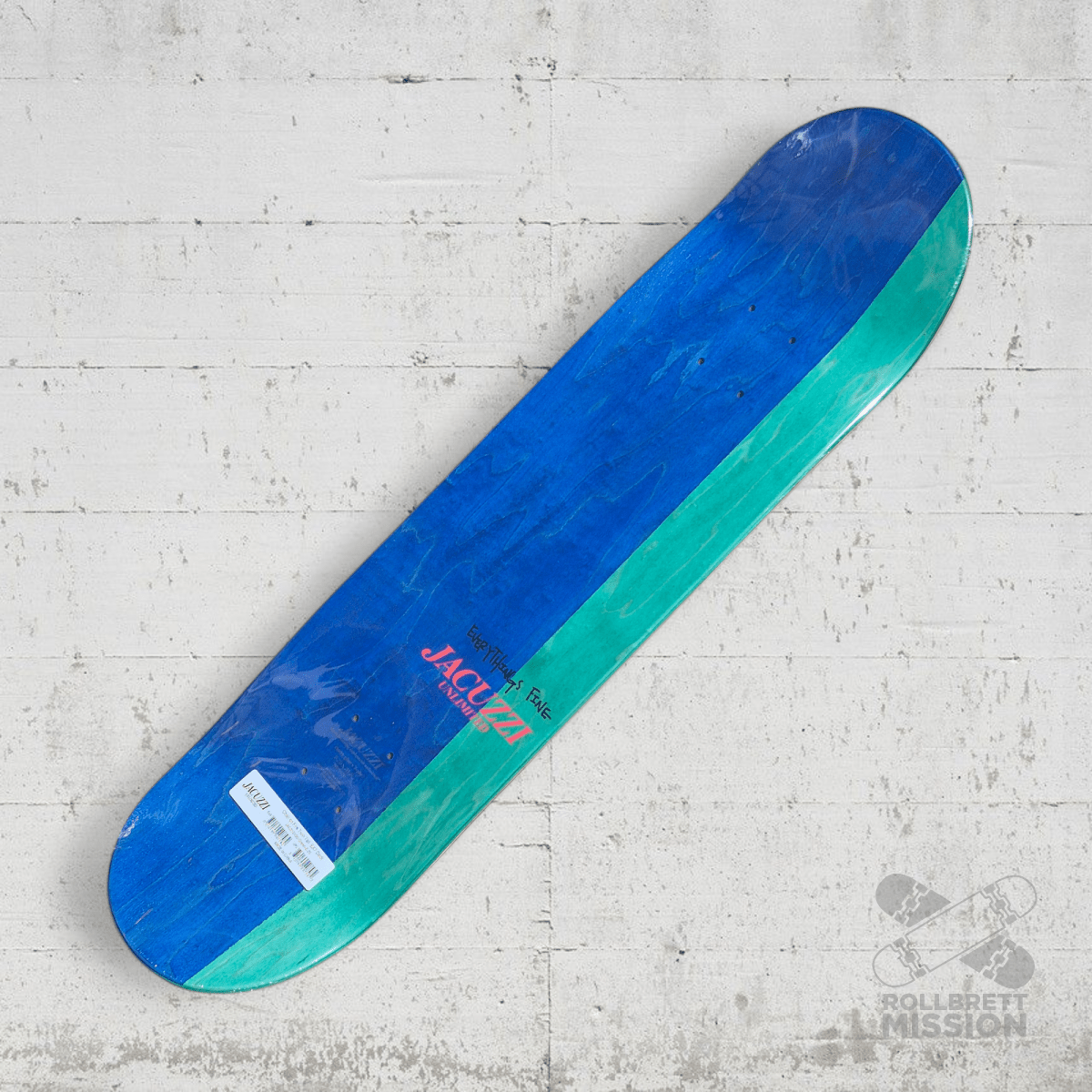 Jacuzzi Chair on Fire Twin EX7 8.25 Deck - Skateboard - Decks - Rollbrett Mission