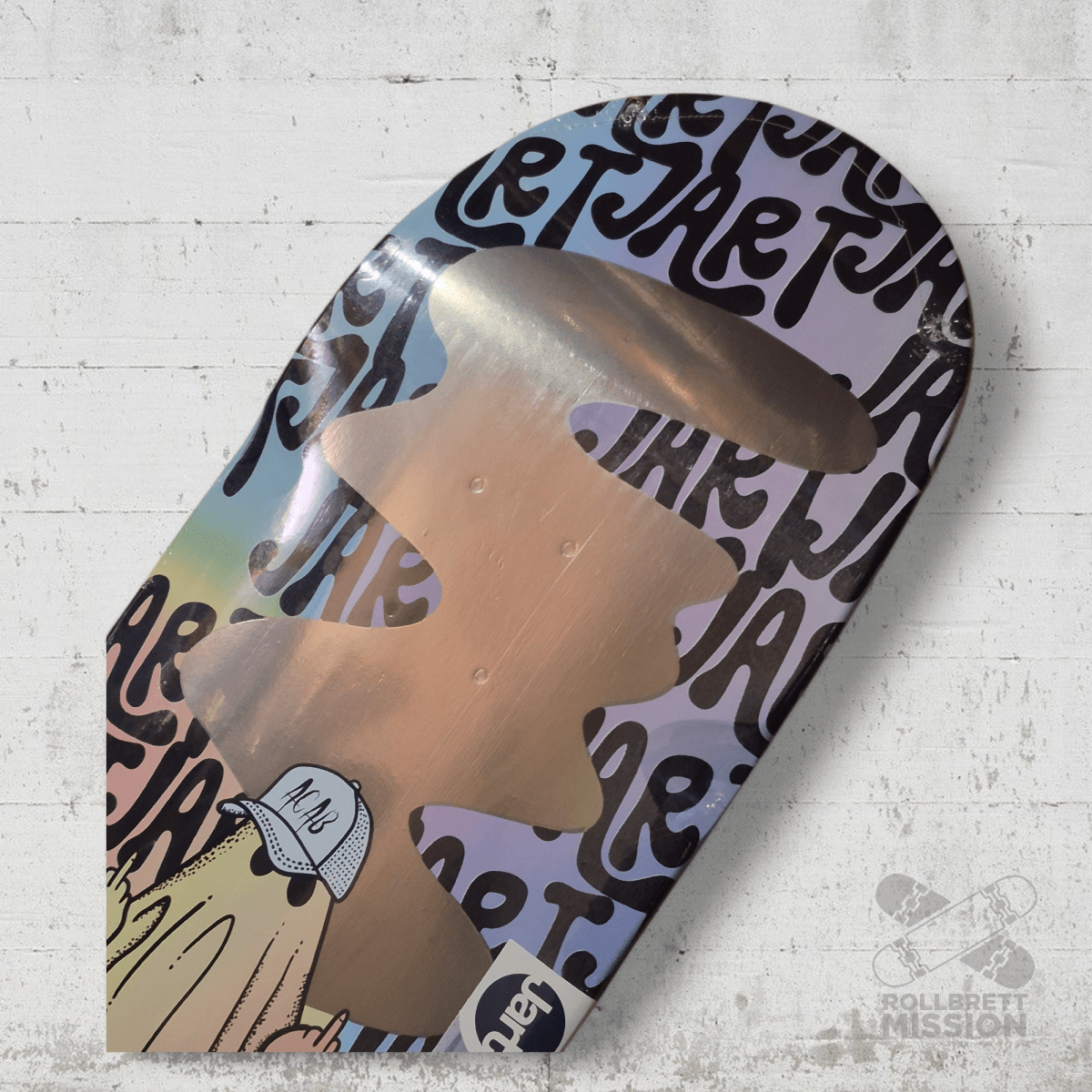 Jart ACAB Pool Before Death 9.0 Deck - Skateboard - Decks - Rollbrett Mission