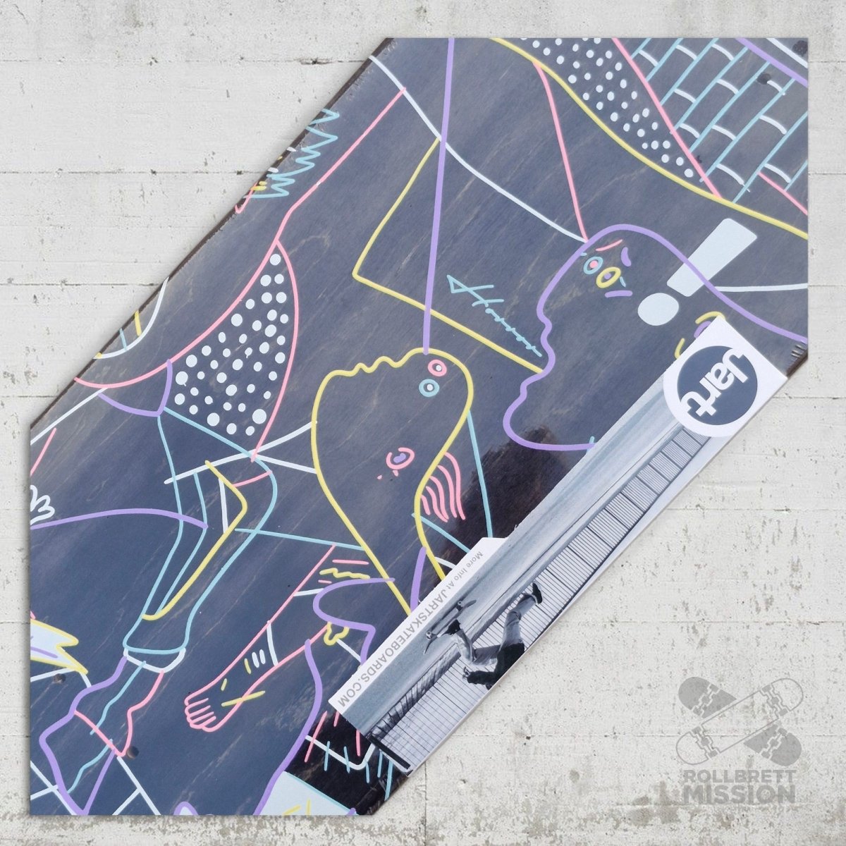 Jart Gernika LC 8.25 Deck - Skateboard - Decks - Rollbrett Mission