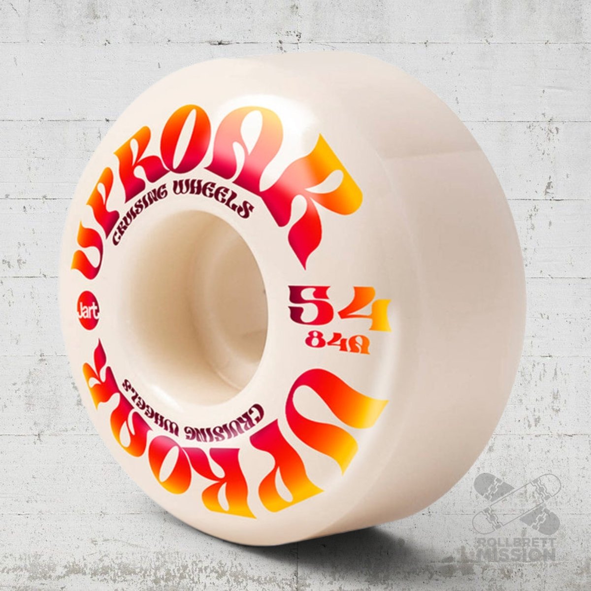Jart Uproar 54mm 84a Cruiser Wheels - Skateboard-Rollen - Rollbrett Mission