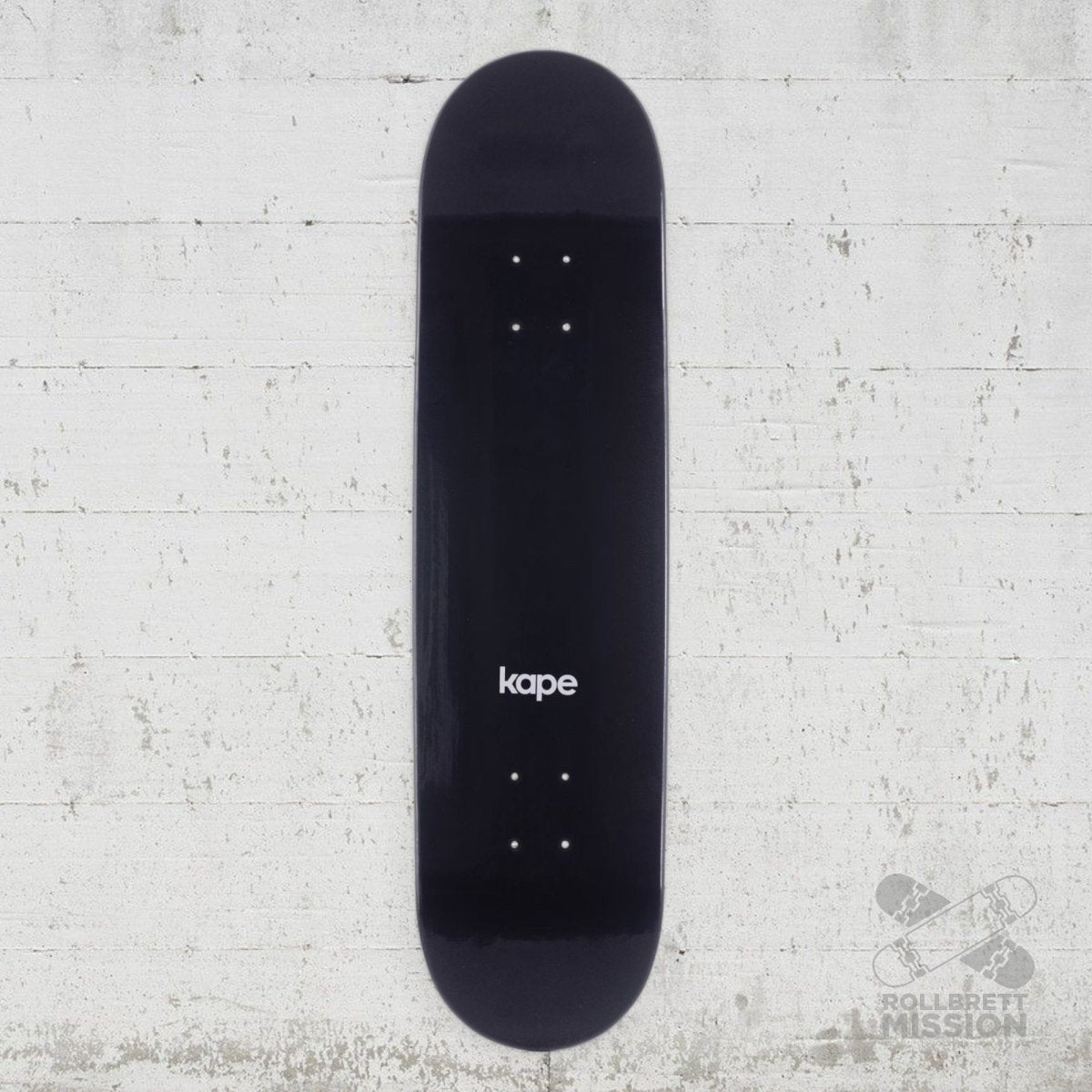 KAPE Vanguard Basic Black 8.25 Deck - Skateboard - Decks - Rollbrett Mission