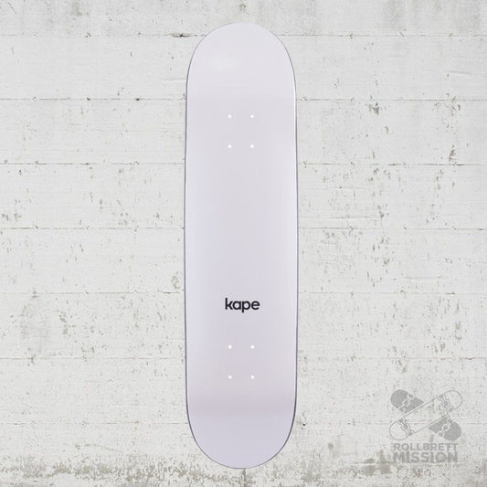KAPE Vanguard Basic White 8.25 Deck - Skateboard - Decks - Rollbrett Mission