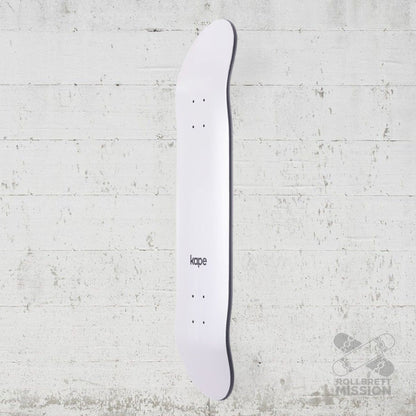 KAPE Vanguard Basic White 8.25 Deck - Skateboard - Decks - Rollbrett Mission