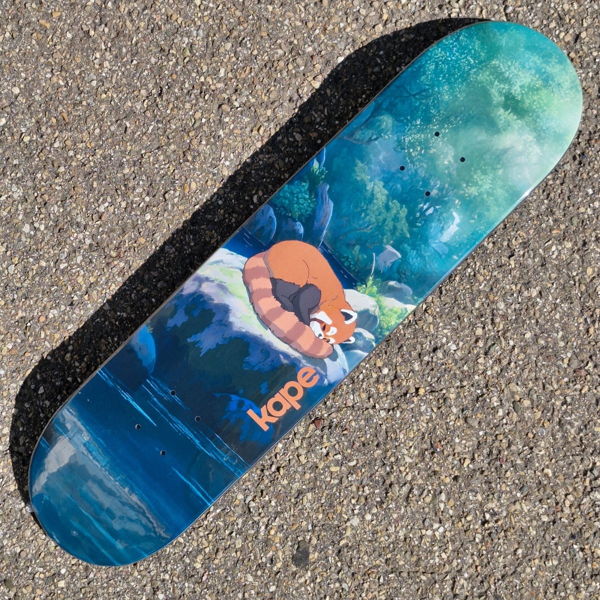 KAPE Vanguard Red Panda 8.25 Deck - Skateboard - Decks - Rollbrett Mission