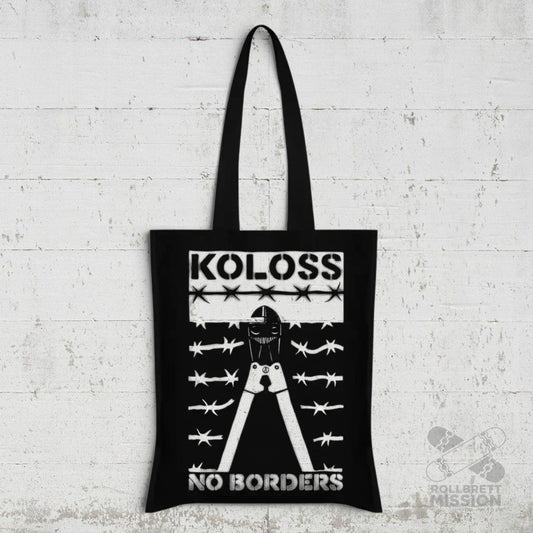 KOLOSS Baumwolltasche Tote No Borders - Taschen & Gepäck - Rollbrett Mission
