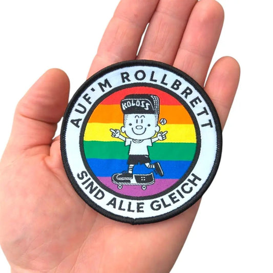 Koloss Rollbrett Patch Aufnäher - Rollbrett Mission