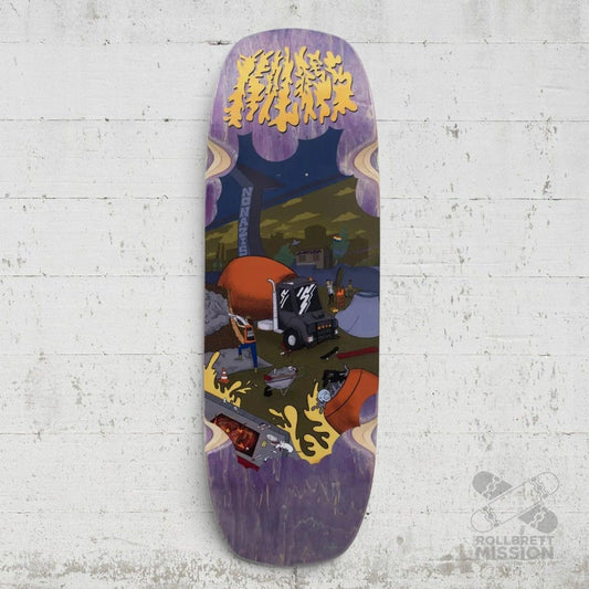 Koloss Valle Special Shape 10.6 Deck - Skateboard-Decks - Rollbrett Mission
