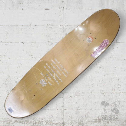 Krooked Gonz Mermaid 9.1 Football Shape Deck - Skateboard - Decks - Rollbrett Mission