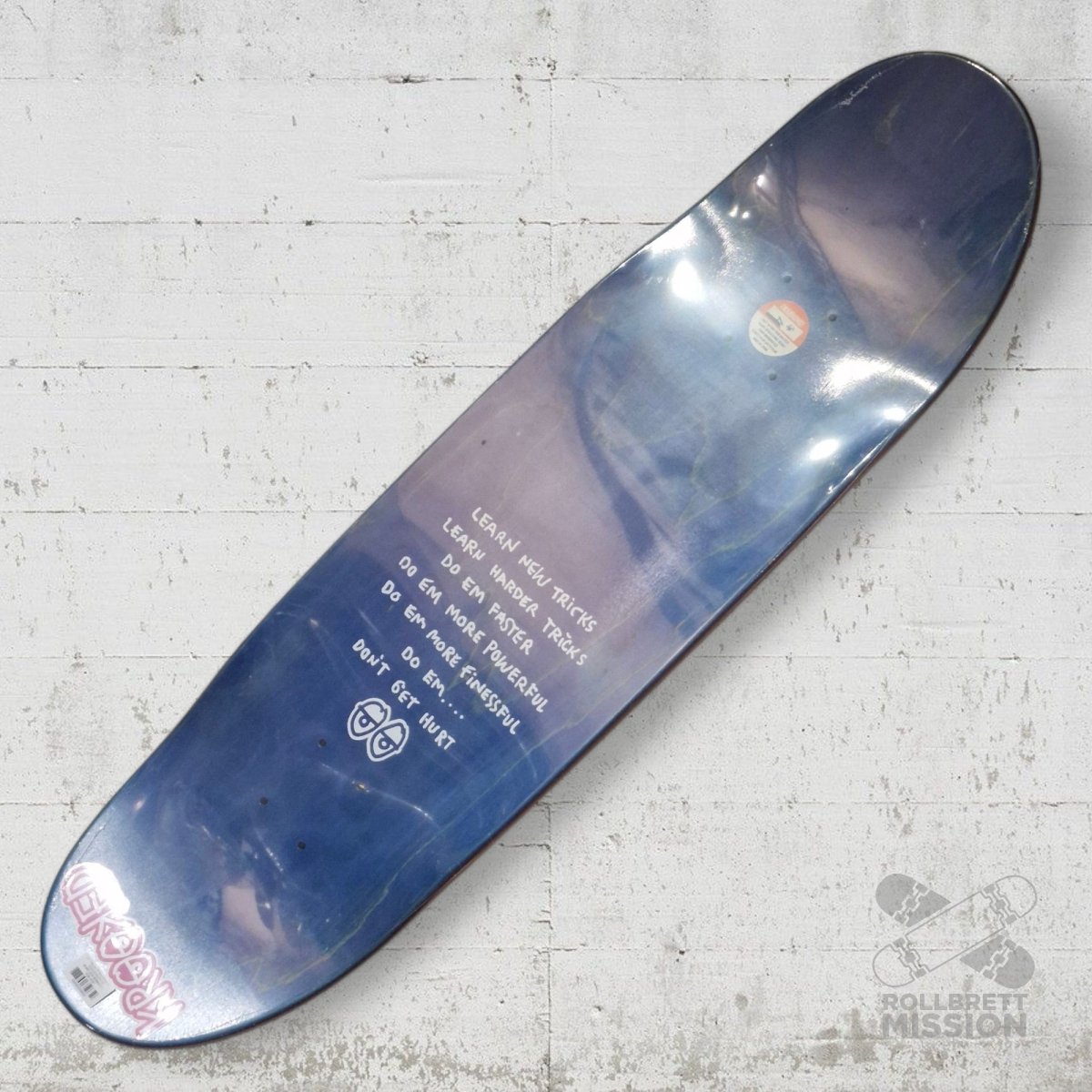 Krooked Gonz Mermaid 9.1 Football Shape Deck - Skateboard - Decks - Rollbrett Mission