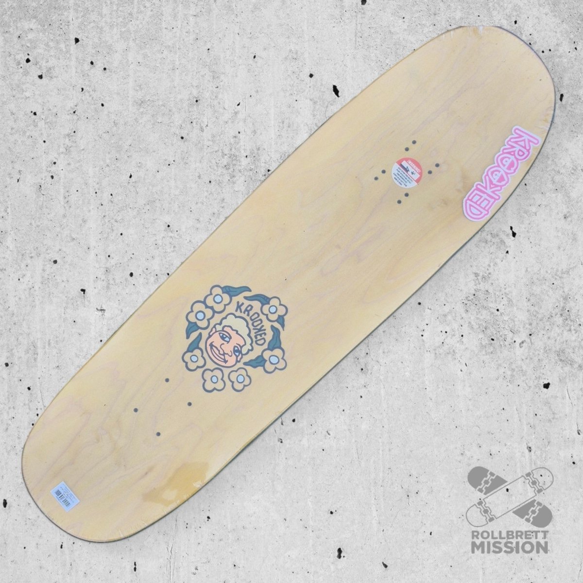 Krooked Gonz Sweatpants 9.25 Shaped Deck - Skateboard - Decks - Rollbrett Mission