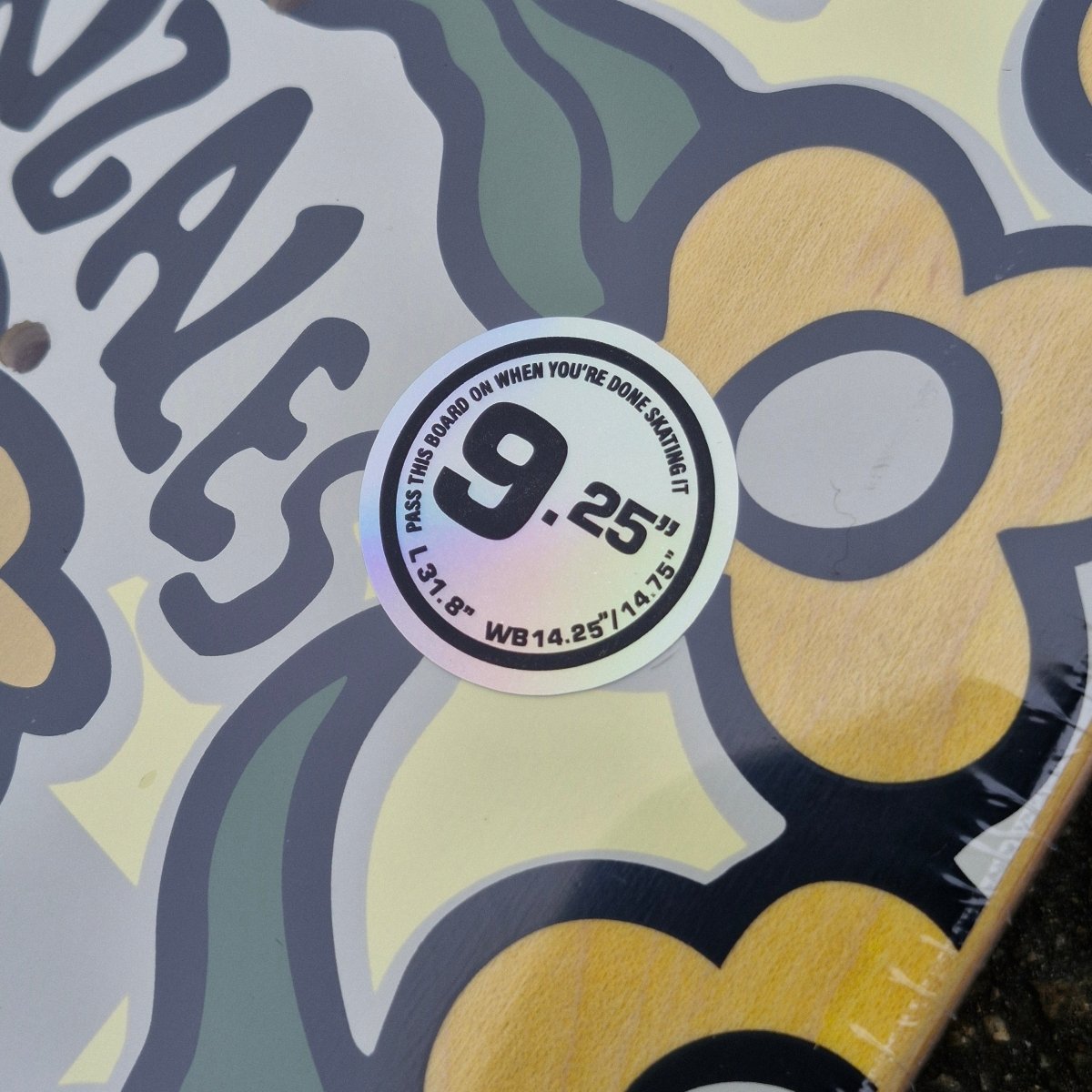 Krooked Gonz Sweatpants 9.25 Shaped Deck - Skateboard - Decks - Rollbrett Mission
