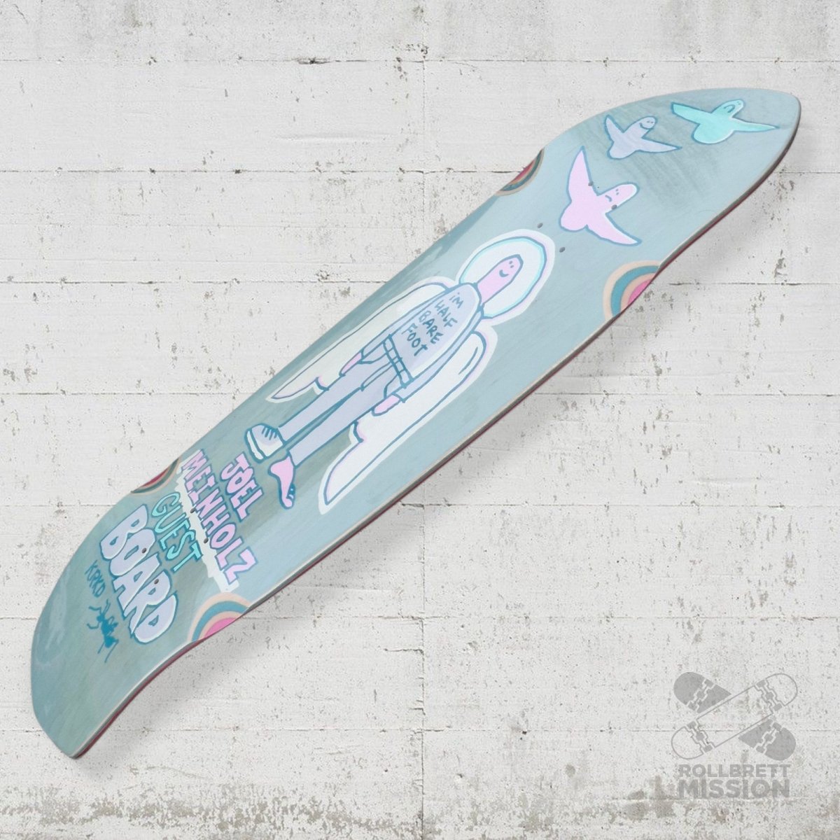 Krooked Meinholz Guest Zip Zagger 8.62 Shaped Deck - Skateboard - Decks - Rollbrett Mission