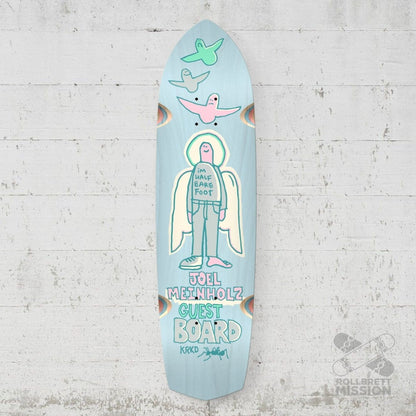Krooked Meinholz Guest Zip Zagger 8.62 Shaped Deck - Skateboard - Decks - Rollbrett Mission
