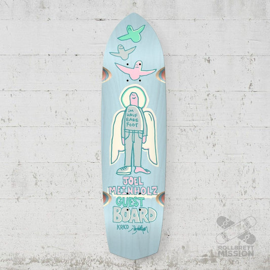 Krooked Meinholz Guest Zip Zagger 8.62 Shaped Deck - Skateboard - Decks - Rollbrett Mission