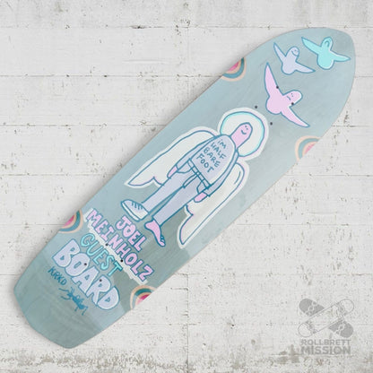 Krooked Meinholz Guest Zip Zagger 8.62 Shaped Deck - Skateboard - Decks - Rollbrett Mission