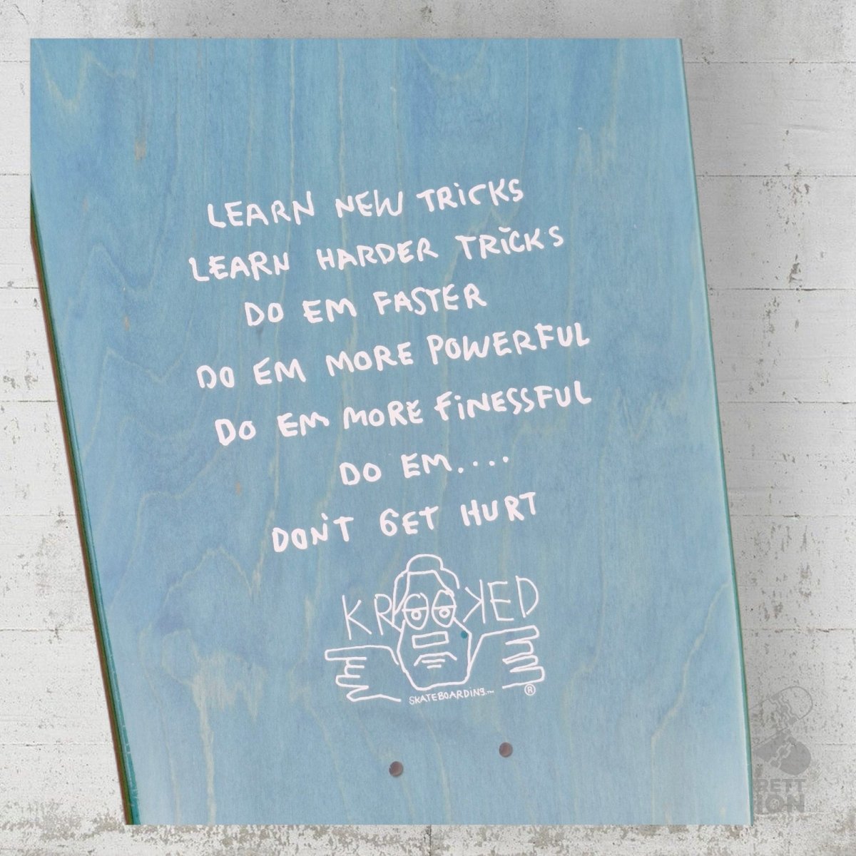 Krooked Sandoval Peace Sign 9.81 Deck - Skateboard - Decks - Rollbrett Mission