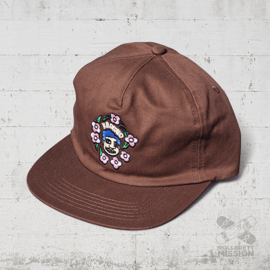Krooked Snapback Cap Sweatpants Redux brown - Kopfbekleidung & - tücher - Rollbrett Mission