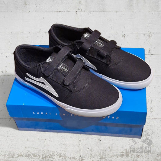 Lakai Footwear Griffin Kids Skateshoe black canvas - Skateboard - Schuhe - Rollbrett Mission