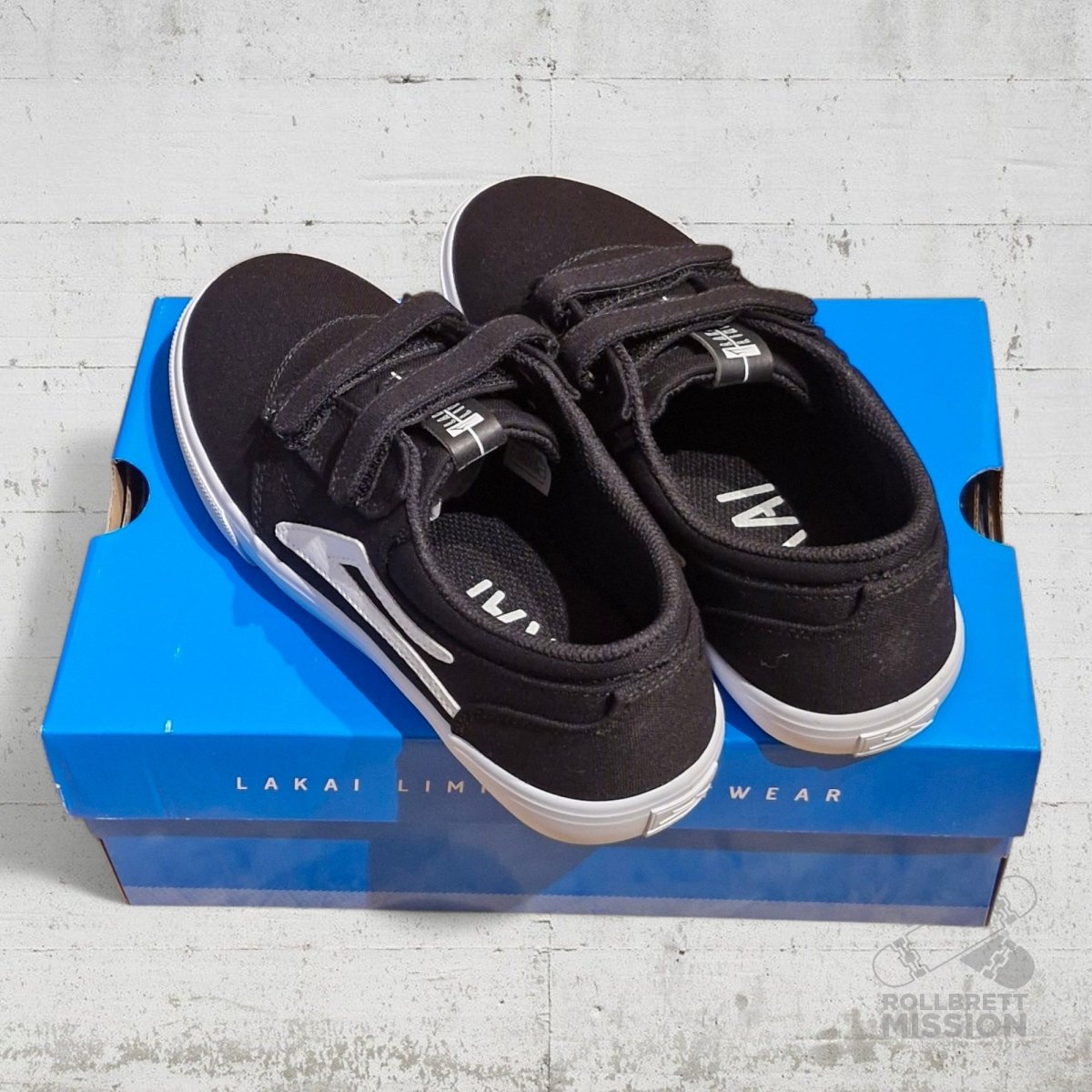 Lakai Footwear Griffin Kids Skateshoe black canvas - Skateboard - Schuhe - Rollbrett Mission