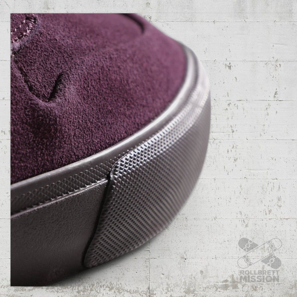 Lakai Footwear Riley 3 black cherry suede - Skateboard - Schuhe - Rollbrett Mission
