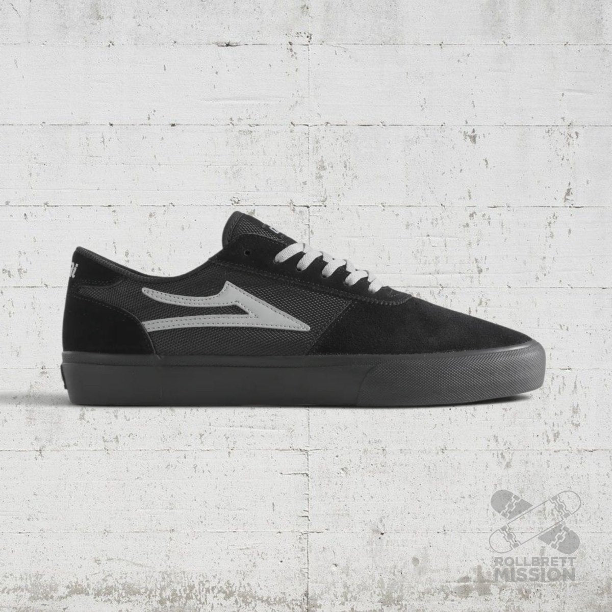 Lakai Manchester Skateshoe black suede - Skateboard - Schuhe - Rollbrett Mission