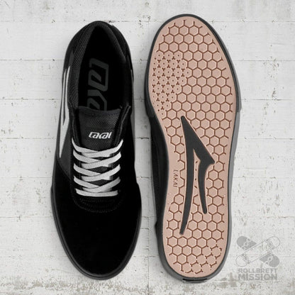 Lakai Manchester Skateshoe black suede - Skateboard - Schuhe - Rollbrett Mission
