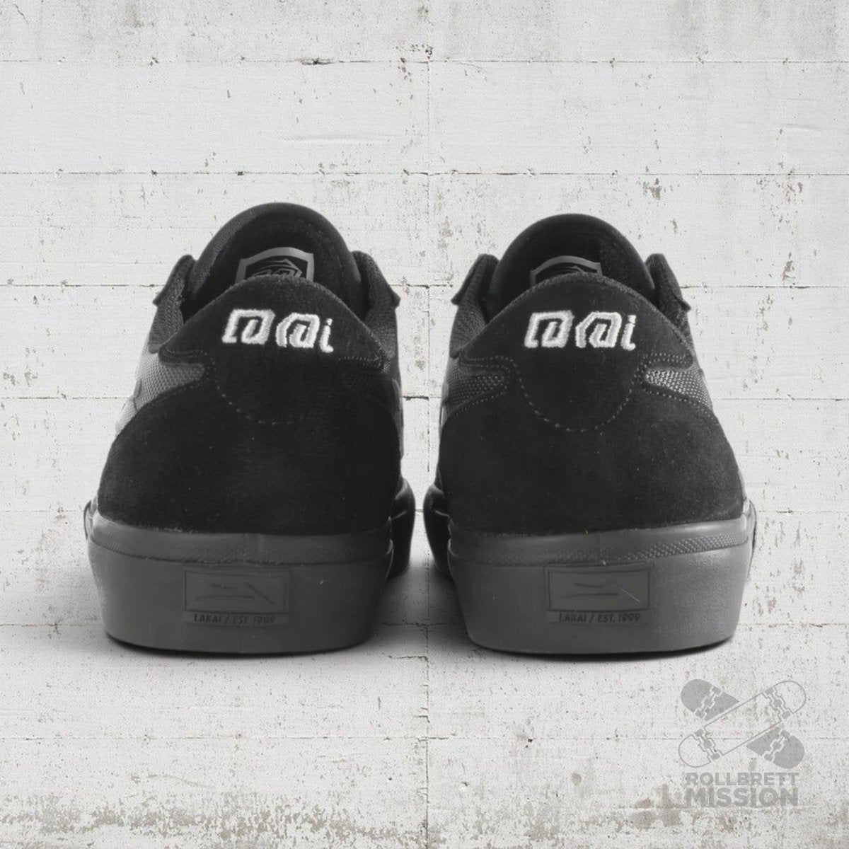 Lakai Manchester Skateshoe black suede - Skateboard - Schuhe - Rollbrett Mission