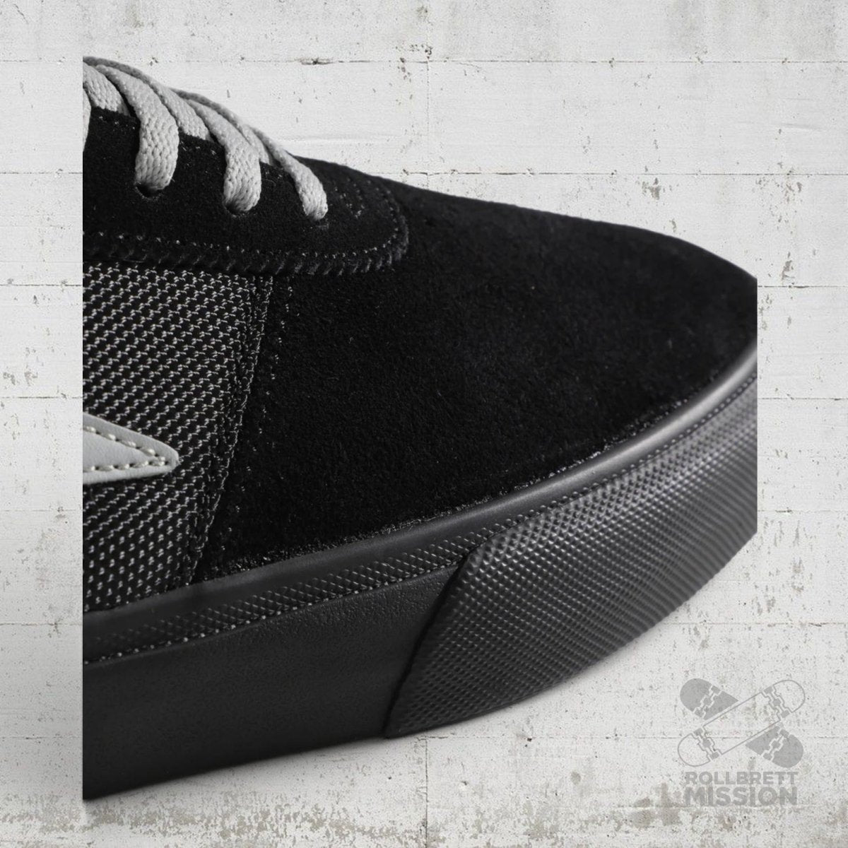 Lakai Manchester Skateshoe black suede - Skateboard - Schuhe - Rollbrett Mission