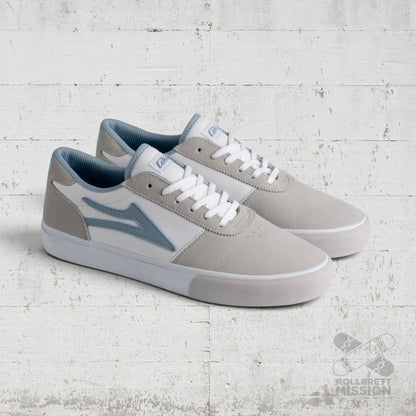 Lakai Manchester Skateshoe glacier grey white - Skateboard - Schuhe - Rollbrett Mission