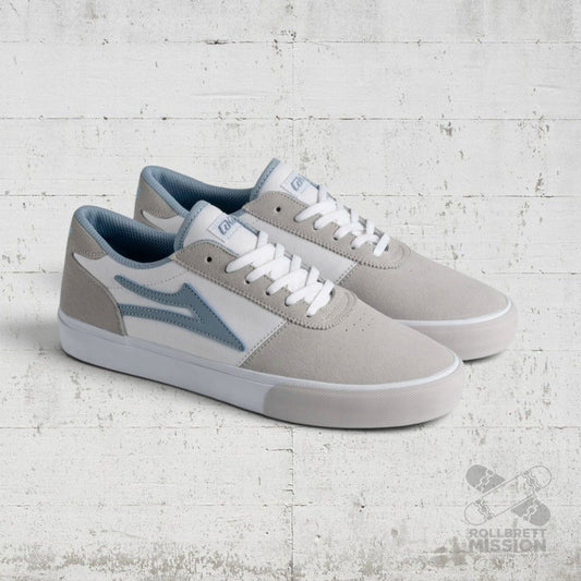 Lakai Manchester Skateshoe glacier grey white - Skateboard - Schuhe - Rollbrett Mission