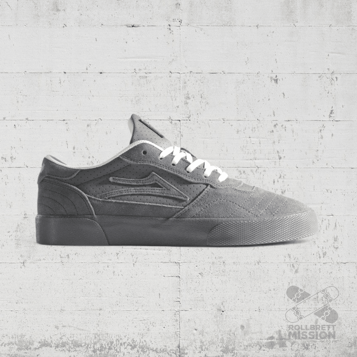 Lakai x RIPNDIP Cambridge Lord Nermal Skateshoe grey suede - Skateboard - Schuhe - Rollbrett Mission