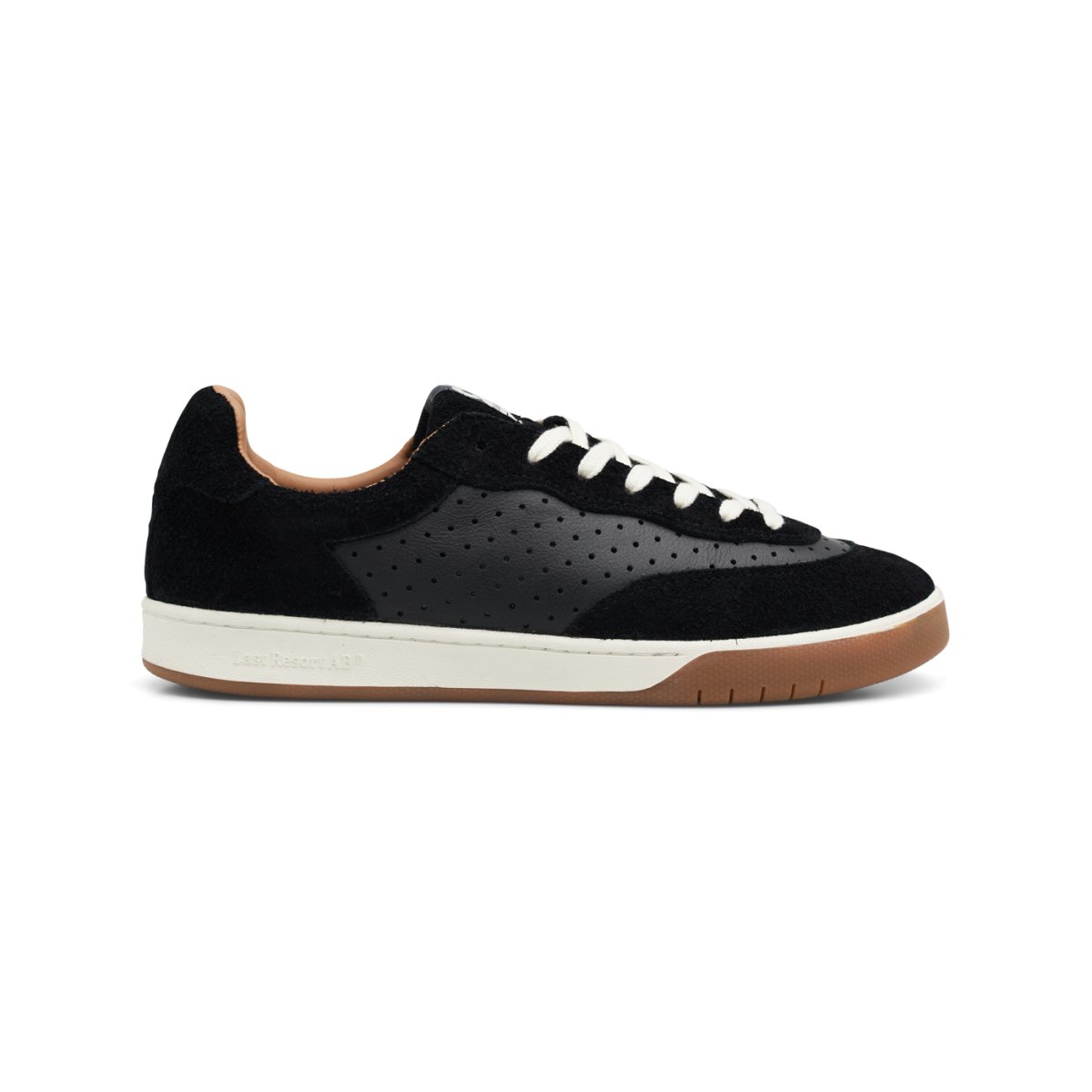 Last Resort AB CM001 Lo Perf black white Skateshoe - Skateboard - Schuhe - Rollbrett Mission