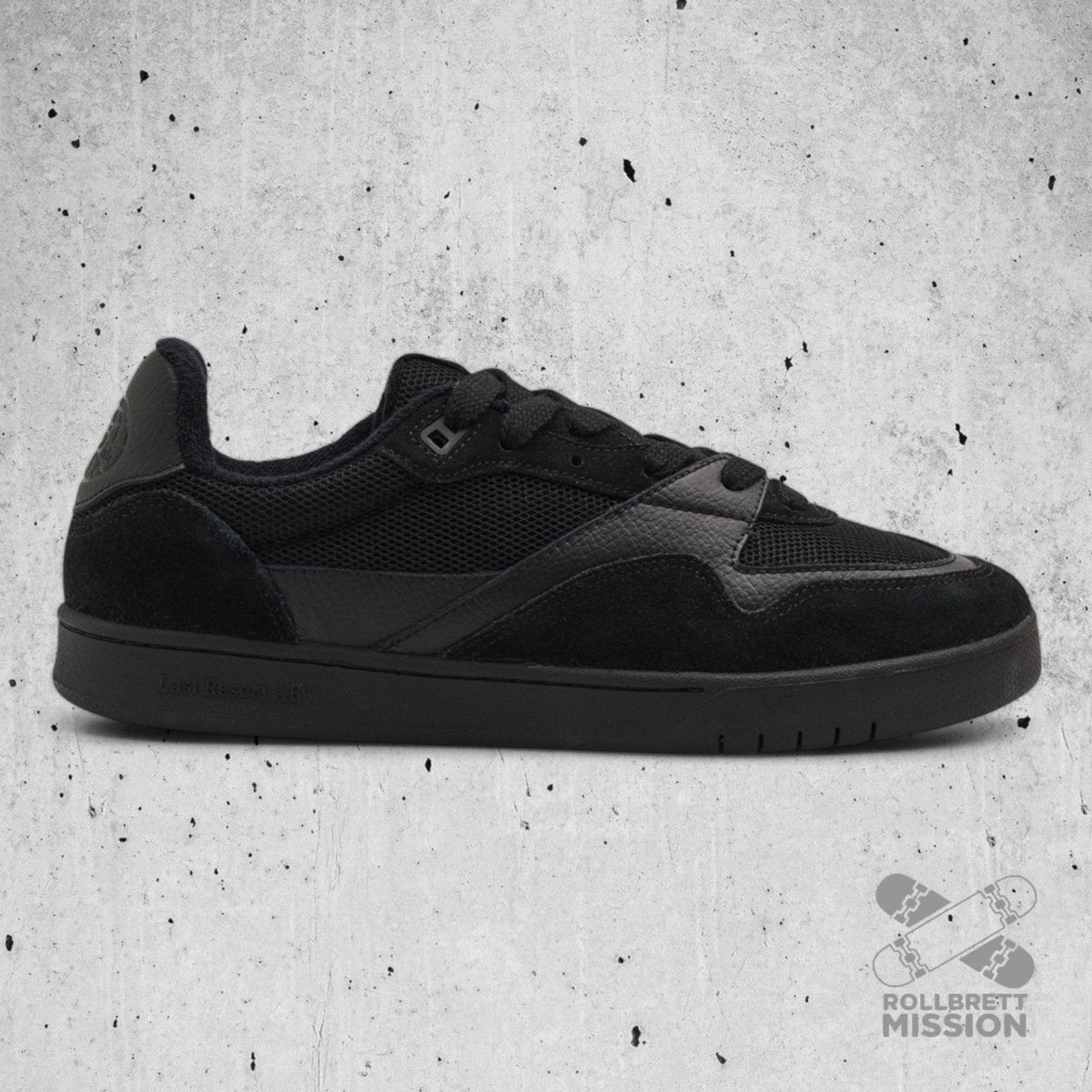 Last Resort AB CM002 Lo black - black Skateshoe - Skateboard - Schuhe - Rollbrett Mission